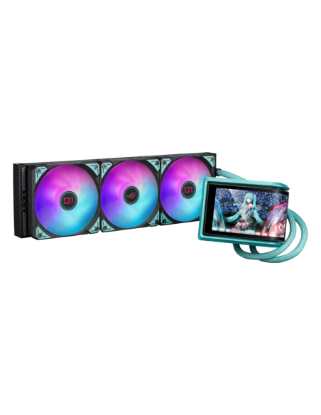 Охладител за процесор ASUS ROG RYUO IV 360 ARGB Hatsune Miku Edition