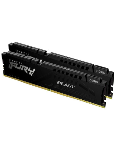 Памет Kingston FURY Beast Black 64GB(2x32GB) DDR5 6000MHz