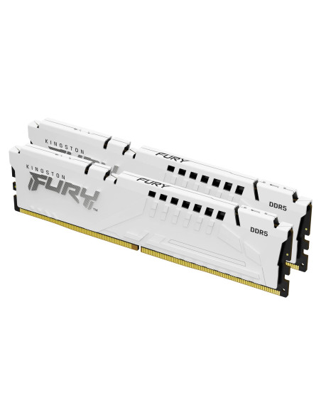 Памет Kingston FURY Beast White 32GB (2x16GB) DDR5 6000MHz CL36 KF560C36BWE2K2-32