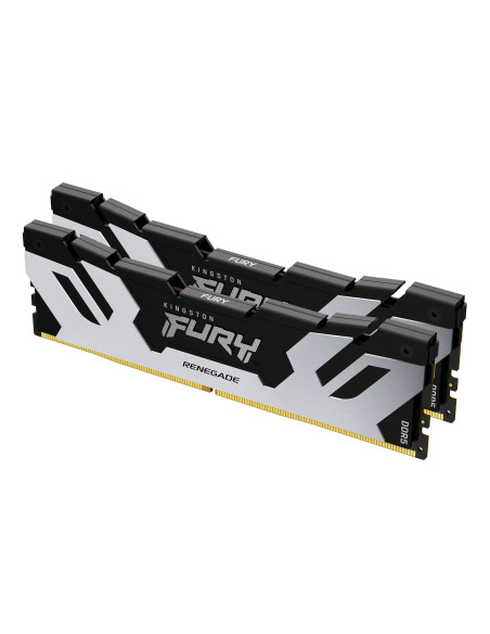 Памет Kingston Fury Renegade Silver/Black 64GB(2x32GB) DDR5 6400MHz CL32 - Intel XMP
