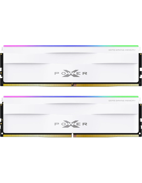 Памет Silicon Power XPOWER Zenith RGB White 32GB(2x16GB) UDIMM DDR5 6000MHz CL30