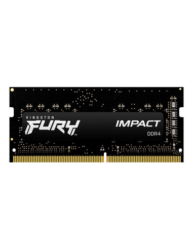 Памет Kingston Fury Impact 16GB(2x8GB) SODIMM DDR4 3200MHz CL20 16Gbit - KF432S20IBK2/16