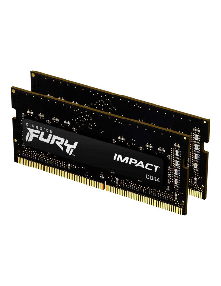 Памет Kingston Fury Impact 32GB(2x16GB) SODIMM DDR4 3200MHz CL20 16Gbit - KF432S20IBK2/32
