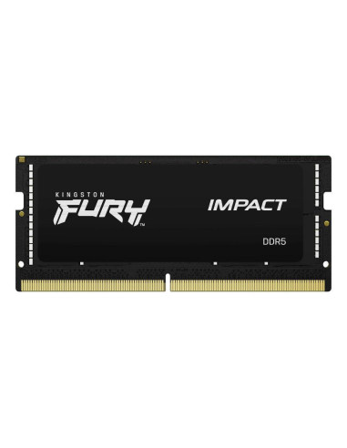 Памет Kingston FURY IMPACT 16GB SODIMM DDR5 5600MHz, CL40, KF556S40IB-16