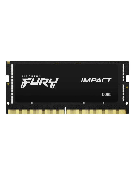 Памет Kingston FURY IMPACT 16GB SODIMM DDR5 5600MHz, CL40, KF556S40IB-16