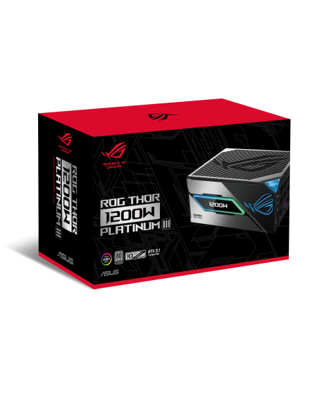 Захранващ блок ASUS ROG THOR III 1200W , 80+ Platinum PCIe 5.1, Fully Modular