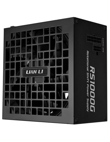 Захранващ блок Lian Li RS 1000W 80+ Gold PCIe 5.1, ATX 3.1, RS Hub - Черно