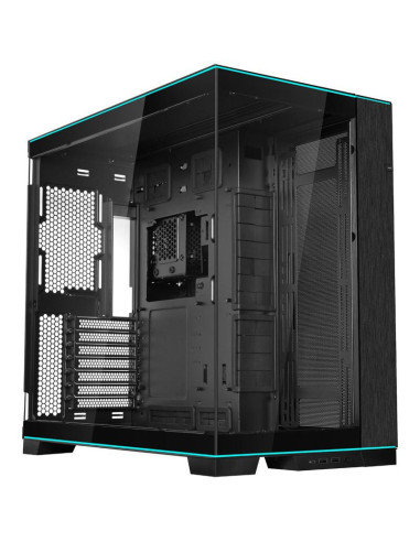 Кутия Lian Li PC-O11 Dynamic EVO RGB Mid-Tower, TG, Черна