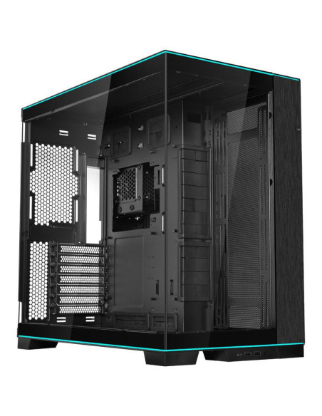 Кутия Lian Li PC-O11 Dynamic EVO RGB Mid-Tower, TG, Черна