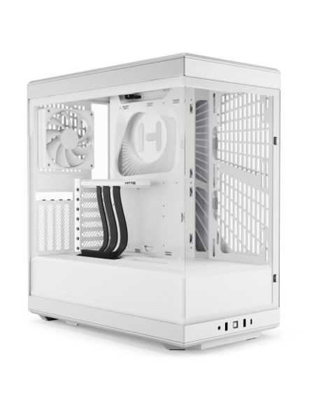 Кутия HYTE Y40 Tempered Glass, Mid-Tower, Бяло