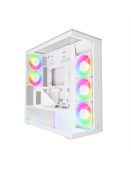 Кутия за компютър Arctic Xtender VG - White Mid-Tower