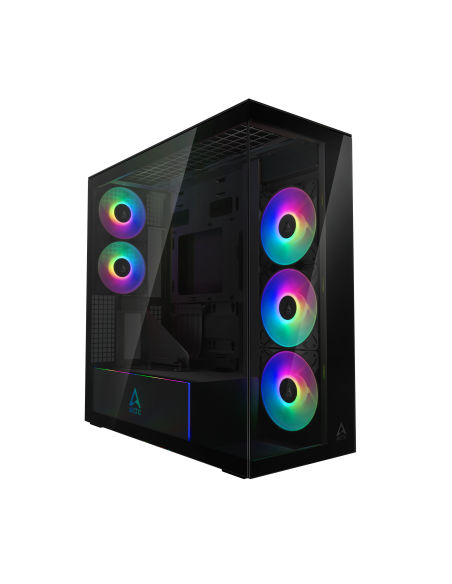 Кутия за компютър Arctic Xtender VG Mirror - Black Mid-Tower