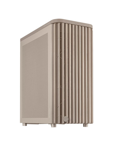 Кутия ASUS ProArt PA401 Wood Edition Beige - Mesh Panel