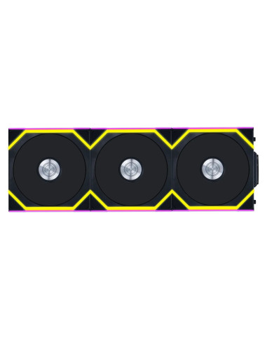 Вентилатори 3бр Lian Li UNI FAN SL Wireless ARGB PWM Reverse Blade - 120 mm Черен + Контролер