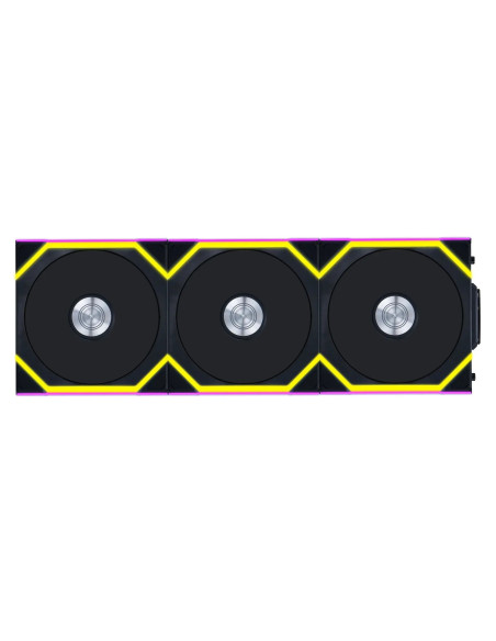 Вентилатори 3бр Lian Li UNI FAN SL Wireless ARGB PWM Reverse Blade - 120 mm Черен + Контролер