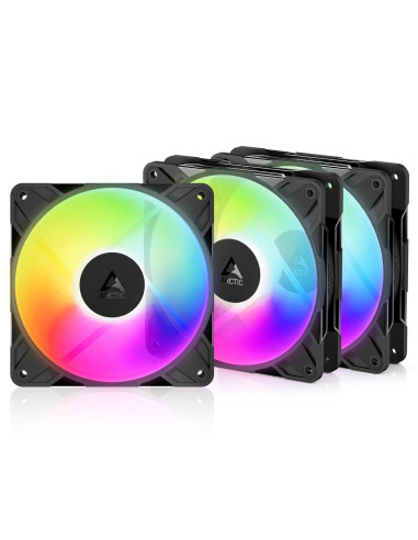 Комплект вентилатори 3-pack ARCTIC P12 Reverse Pro A-RGB 120mm PWM - 120x120x25 ACFAN00333A