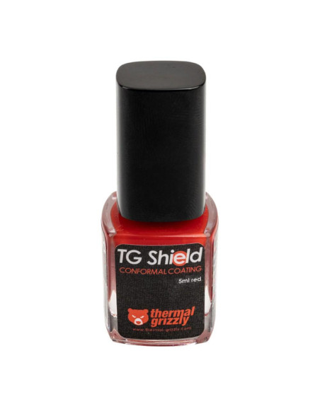 Защитен лак Thermal Grizzly Shield, 5ml, Червен
