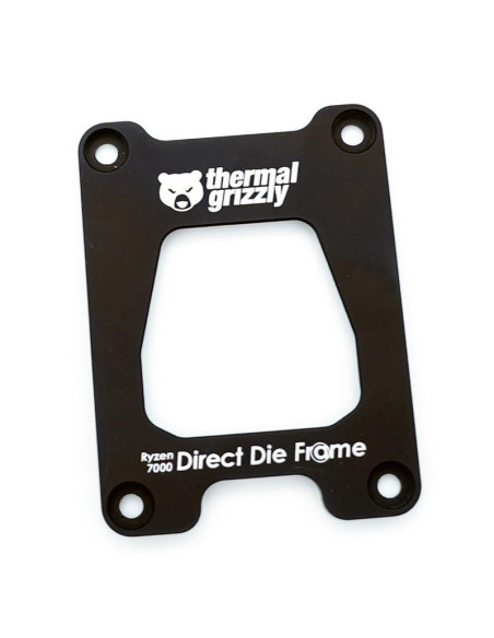 Монтажна рамка Thermal Grizzly Ryzen 7000 Direct Die Frame, Алуминий, Черен