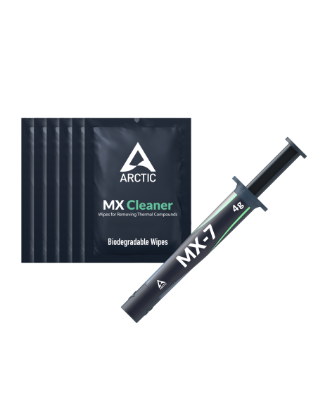 Термо паста ARCTIC MX-7 + МX Cleaner, 4g, Сив