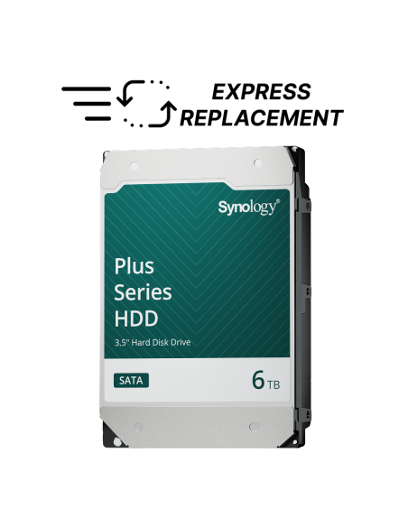 Хард диск SYNOLOGY HAT3300 NAS 6TB Plus Series SATA 3.5"