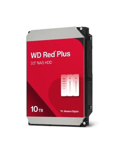Твърд диск WD Red Plus WD101EFGX 10TB 3.5" 7200 rpm, 256MB, SATA3