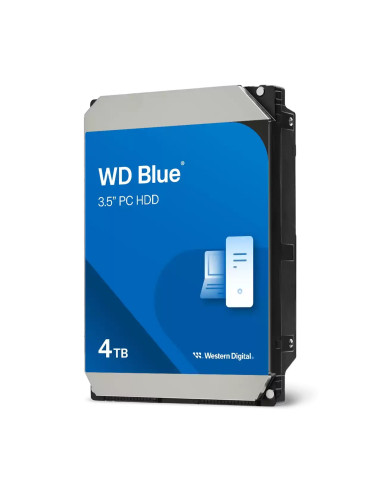 Хард диск WD Blue 4TB, 5400rpm 256MB, SATA3 - WD40EZZX
