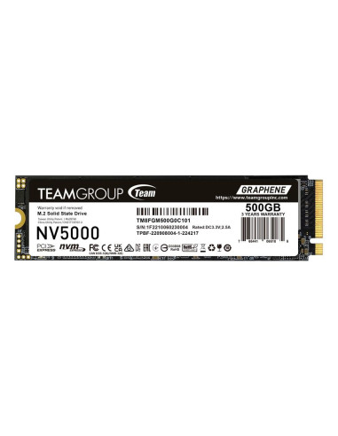 SSD Team Group NV500, M.2 2280 NVMe, 500GB, PCI-e 4.0 x4