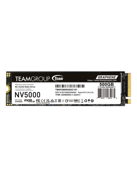 SSD Team Group NV500, M.2 2280 NVMe, 500GB, PCI-e 4.0 x4
