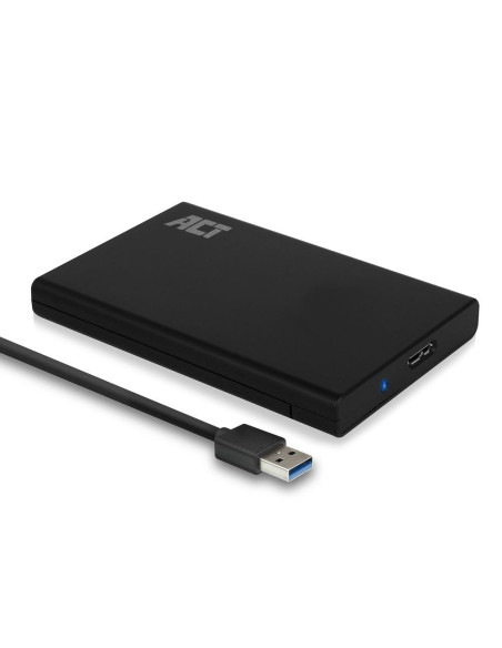 Чекмедже за твърд диск ACT AC1215, 2.5", USB 3.0, Черен