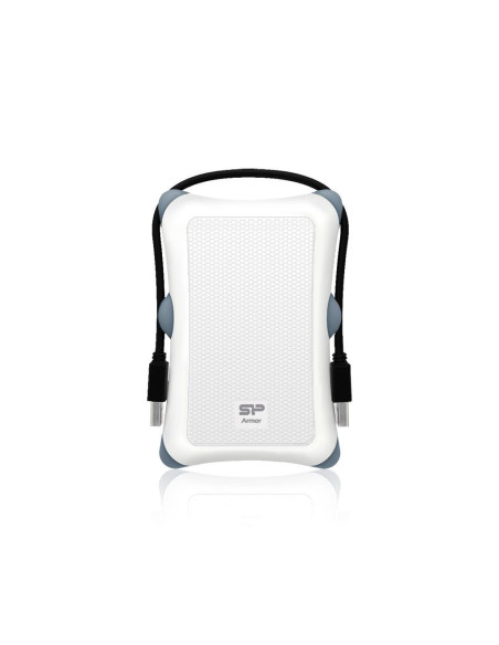 Удароустойчиво чекмедже за 2.5" диск Silicon Power Armor A30 White USB 3.2