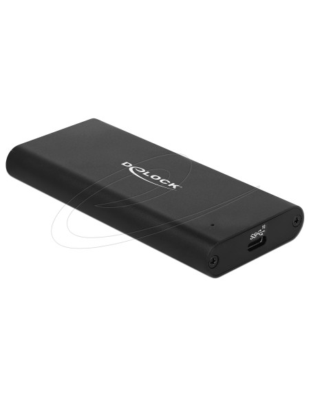 Външно чекмедже Delock за M.2 NVMe PCIe SSD със SuperSpeed ​​USB 10 Gbps (USB 3.1 Gen 2) USB Type-C женски