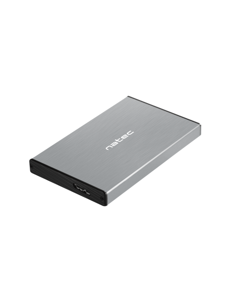 Чекмедже за SSD/HDD 2.5’’, Natec Rhino Go, USB 3.0, Сив
