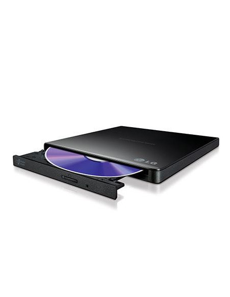 Външно USB DVD записващо устройство LG GP57EB40, USB 2.0, Черен
