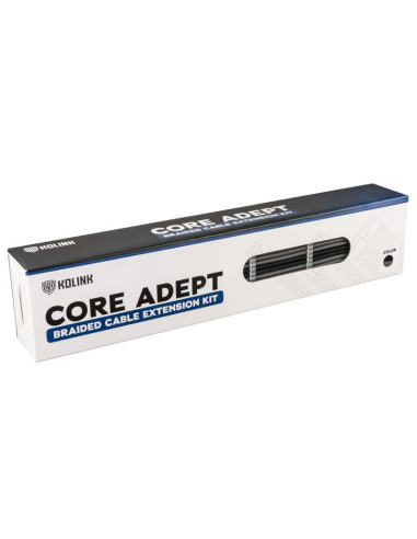 Комплект оплетени кабели Kolink Core, Black/Grey