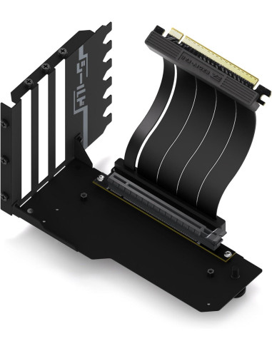 Брекет за вертикален монтаж на GPU EZDIY-FAB PCIe 4.0 Riser Cable 90°