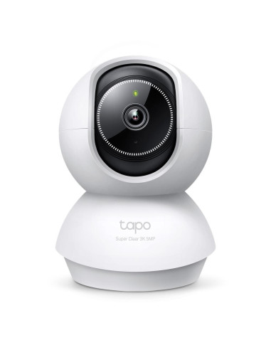 TP LINK Домашна охранителна камера с AI, 3K 5MP (2880×1620 px), H.264, microSD, 2.4 GHz Wi-Fi