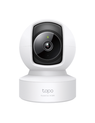 IP камера куполна TP-Link Tapo C222, 2560x1440@30fps, Pan/Tilt, H.264, microSD, Wi-Fi, аудио, RJ-45
