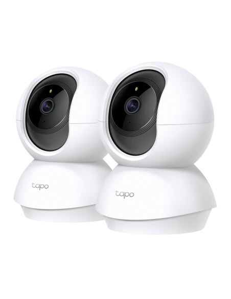 Домашна охранителна WiFi камера TP-Link Tapo C200P2, Pan/Tilt - 2 Броя
