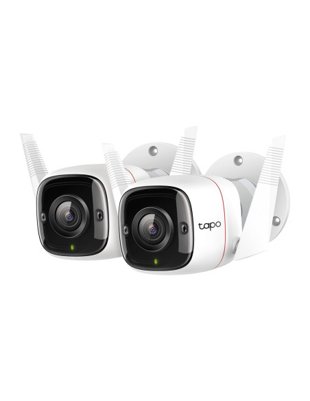 Външна охранителна WiFi камера TP-Link Tapo C310P2, 3MP - комплект от 2 броя