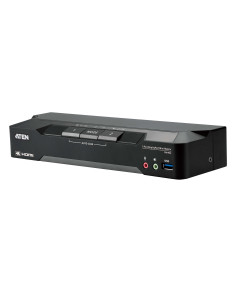 KVM превключвател, ATEN CM1942, 2-портов, USB, HDMI, Displa…