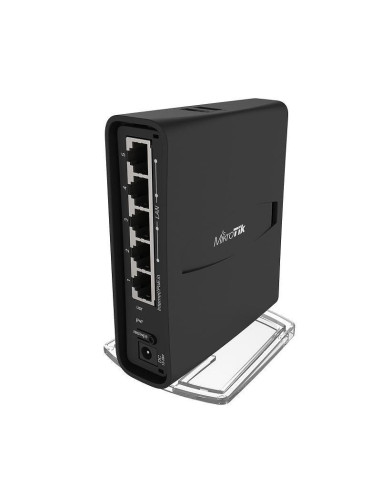 Безжичен Access Point MikroTik hAP ac² RBD52G-5HacD2HnD, 128MB RAM, 5 x Gbit LAN, 2.4Ghz 802.11b/g/n, 5GHz 802.11an/ac
