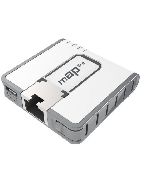 Безжичен Access Point MikroTik mAP Lite RBmAPL-2nD, 64MB RAM, 1xLAN 10/100, 802.3af/at