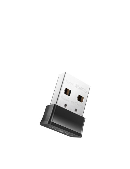 Безжичен нано адаптер Cudy WU650S, USB 2.0, 2.4/5 Ghz, Вградена антена 2dBi