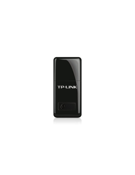 Безжичен адаптер TP-LINK TL-WN823N, 300 Mbps, USB, Вградена антена
