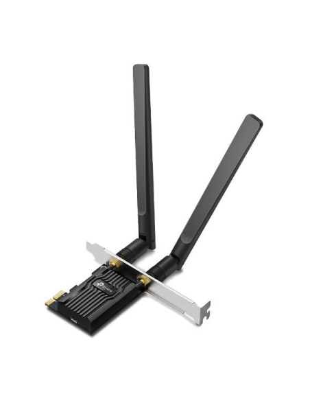 Безжичен адаптер TP-LINK Archer TX20E, PCIe, 1800Mbps, Wireless AX, 2.4GHz /5GHz, BT 5.2, 2x външни антени