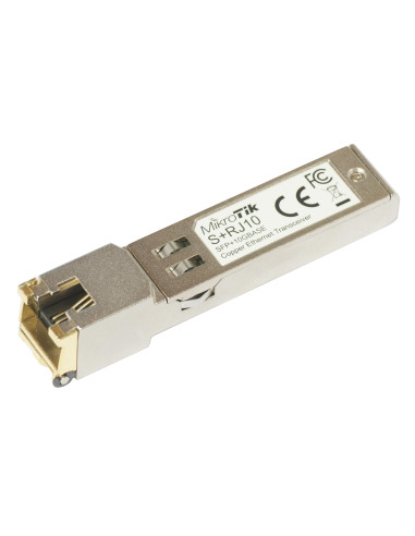 Мрежов трансивърен модул Mikrotik S+RJ10, 10Gbps SFP+