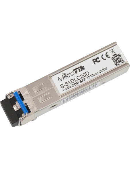 SFP модул Mikrotik S-31DLC20D, 1.25G, 20km