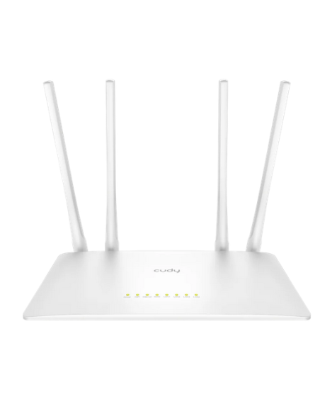 Безжичен рутер Cudy WR300S N300 802.11b/g/n,300Mbps/ 2.4GHz, 5 × 10/100Mbp, 4 × 5dBi fixed антени