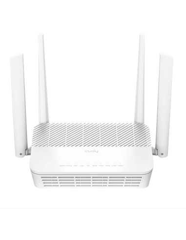 Безжичен рутер Cudy WR3000P 2.5G,AX3000, Mesh Poe Рутер, 4 x 10/100/1000Mbps Ports, 4 x 5dBi fixed антена
