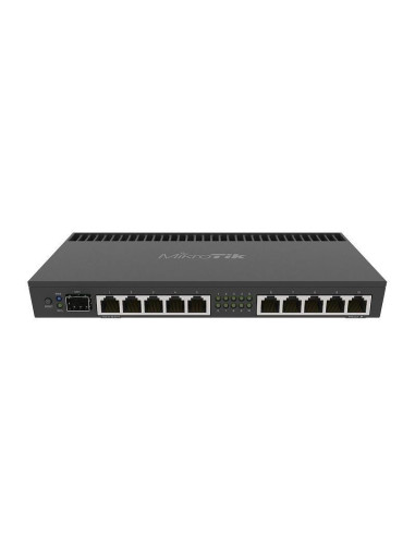 Рутер MikroTik RB4011iGS+RM, CPU 1.4GHz, 1GB, 10xGbit LAN, 1xSFP, PoE in/out 1U